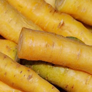 Karotten gelb gewaschen