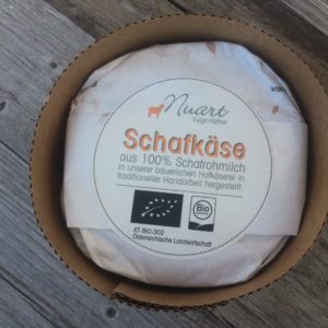 Schafkäse Typ Reblochon mit Rotkultur