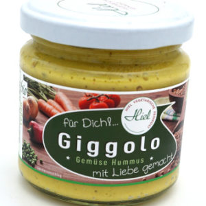 Giggolo Gemüse Hummus Aufstrich vegan