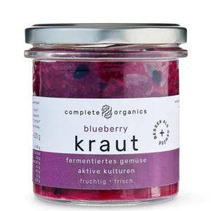 Blueberry Kraut (fermentiertes Rotkraut)
