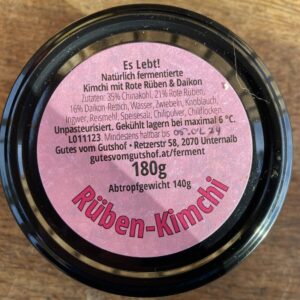 Kimchi Rübe