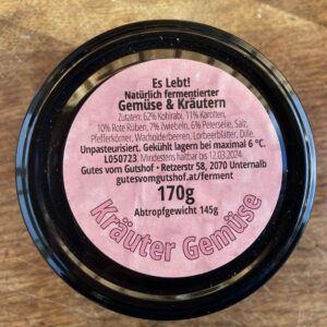 Kimchi Kräuter & Gemüse