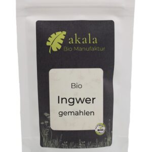 Ingwer gemahlen im Beutel