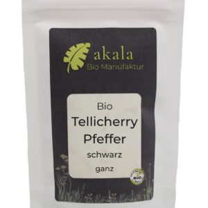 Pfeffer schwarz "Tellicherry" ganz im Beutel