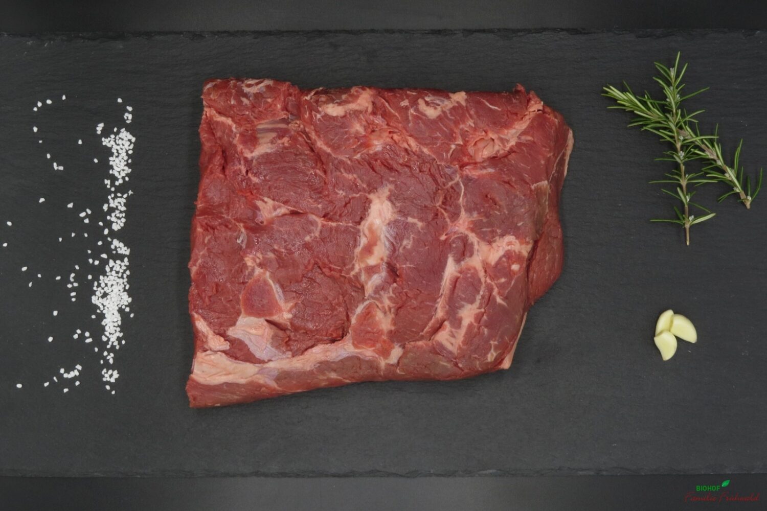 Beiried im Ganzen Verwendungszweck: zum Braten, für Steaks, zum kurz Braten, Schnitzel für Zwiebelrostbraten