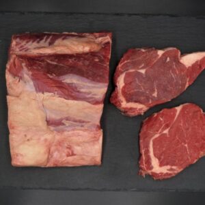 Rostbraten geschnitten