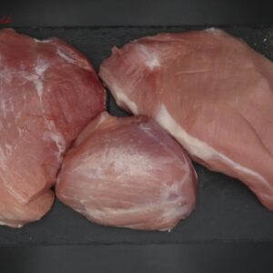 Schnitzelfleisch im ganzen Frikandeau, Nuss oder Schale