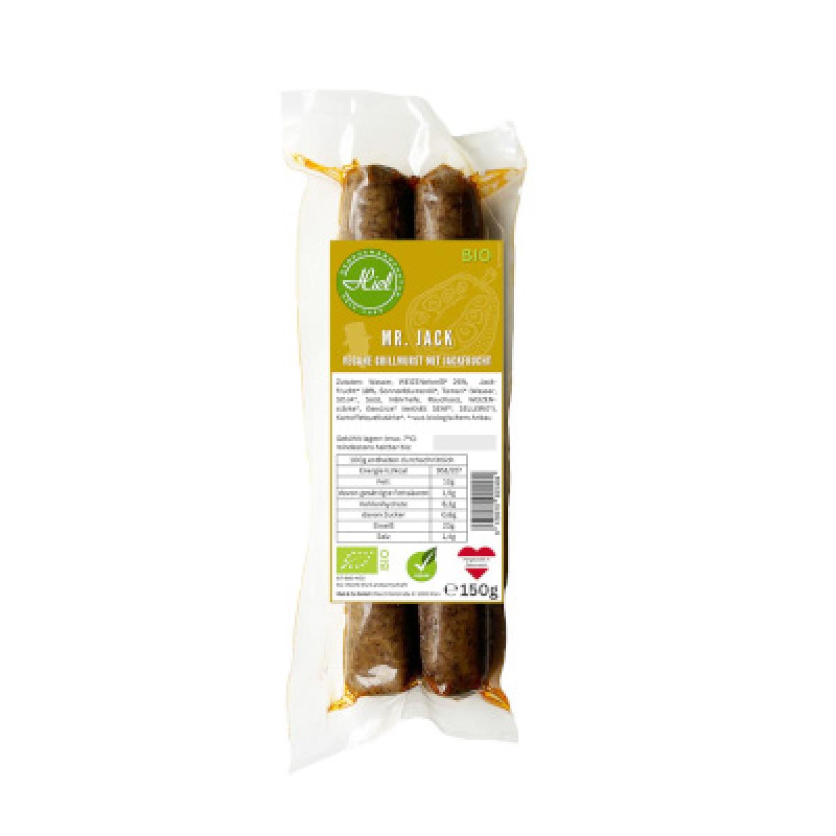 Mr. Jack Wurst mit Jackfrucht
